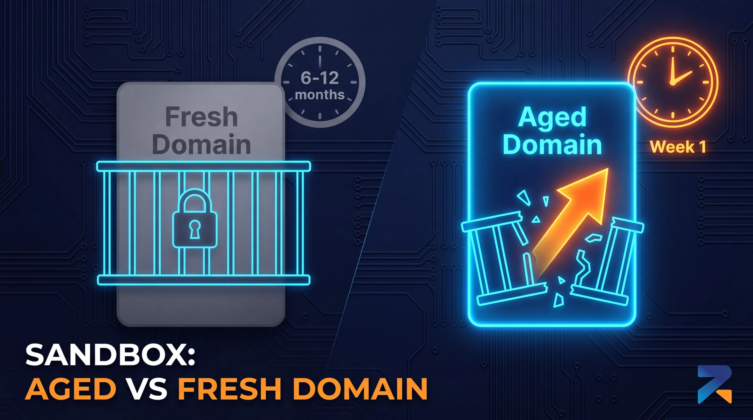 Aged domain bypassing Google sandbox vs fresh domain waiting 6-12 months in iGaming SEO
