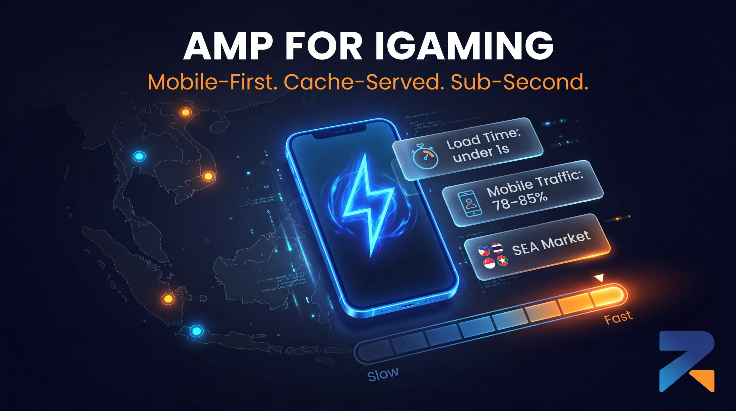 AMP landing page strategy for iGaming mobile traffic in Southeast Asia