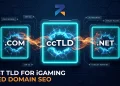 Comparison of domain extensions for iGaming SEO — choosing between com, ccTLD, and net