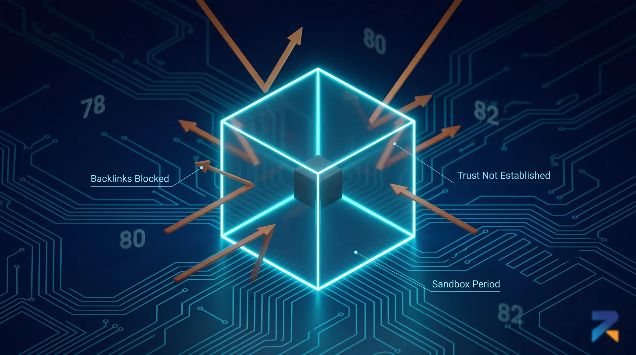 Fresh iGaming domain trapped in Google sandbox — backlinks unable to pass authority through