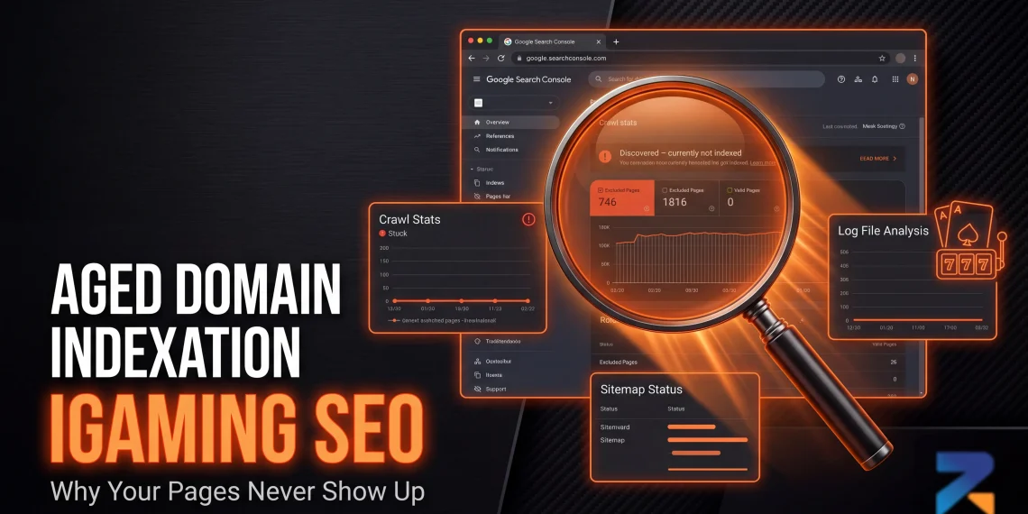 Aged domain indexation issues in iGaming SEO — why pages don't get indexed and how to fix it