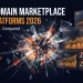 Comparison of the top 7 best aged domain marketplace platforms in 2026 with SEO analytics dashboard