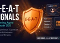 E-E-A-T signals on an aged domain for iGaming SEO — single page vs multi page trust signal breakdown