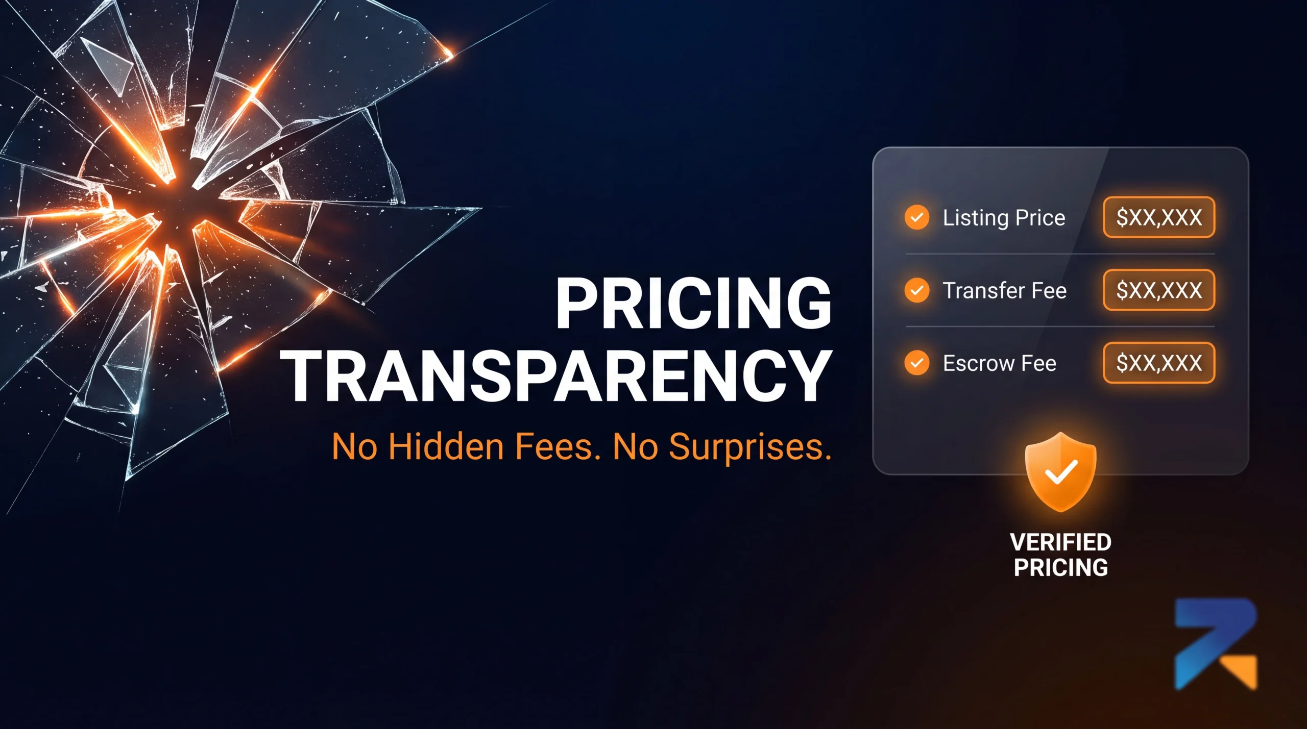 Comparison of pricing transparency across aged domain marketplaces including transfer and escrow fees
