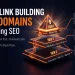 Tiered link building strategy using aged domains for iGaming SEO — tier 1, tier 2, tier 3 decision framework with backlink type breakdown