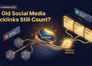 Do Old Social Media Backlinks Still Count for an Aged Domain?