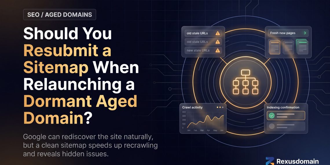 Do You Need to Resubmit a Sitemap When Reactivating a Dormant Aged Domain?