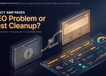 Does an Aged Domain’s Old AMP Pages Cause Problems Today?