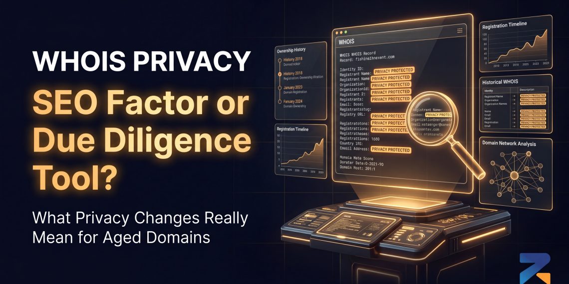 Do WHOIS Privacy Changes Affect an Aged Domain’s SEO?