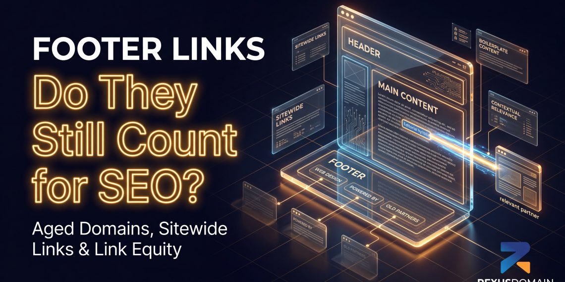 Are Footer Links on Aged Domains Still Counted by Google?